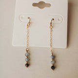 Gemstone Dangle Earrings