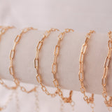 Classic Paperclip Chain Bracelet