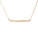 Gemstone Bar Necklace