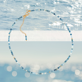 Aquamarine Gemstone Necklace