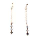Gemstone Dangle Earrings