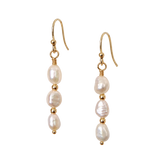 Pearl Trio Earrings